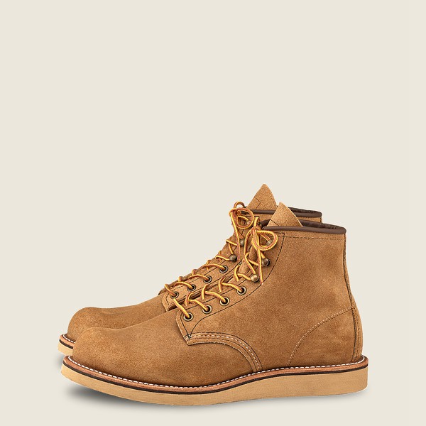 Heritage Støvler Herre - Red Wing Rover - 6-Inch Muleskinner Læder - Orange - AFOPNV-217